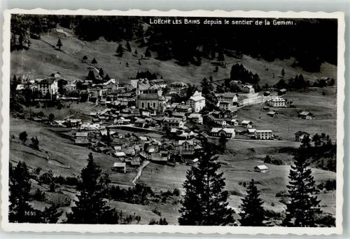 3954 Leukerbad Loèche-les-Bains Foto AK Foto Perrochet