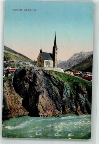 7550 Scuol Schuls - Kirche