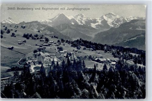 3803 Beatenberg 1914 - Hotel Bahnhof Thun-?