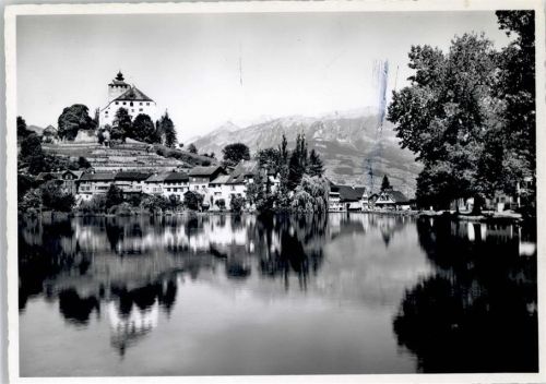 9470 Werdenberg - Teilansicht, Schloss