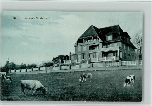 St Chrischona - Waldrain , gute Erhaltung AK
