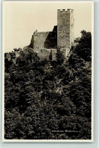 4437 Waldenburg - Schlossruine