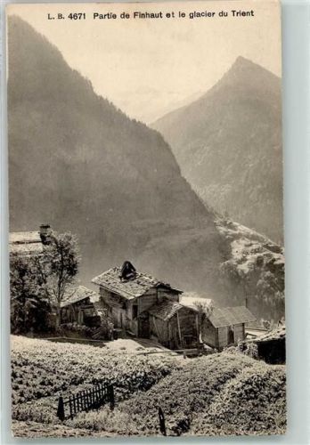 1925 Finhaut - Glacier du Trient