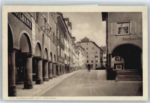 9500 Wil SG - Marktgasse, Arkaden