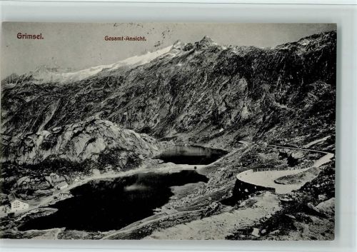Grimsel - Gesamt-Ansicht Feldpost
