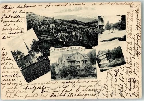 6300 Zug Zugo 1902 - Bains de Schönbrunn