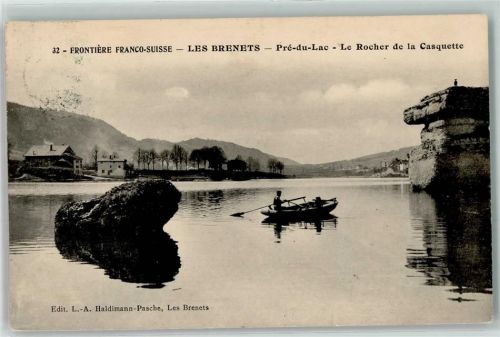 2416 Les Brenets - Rocher de la Caquette Ruderboot