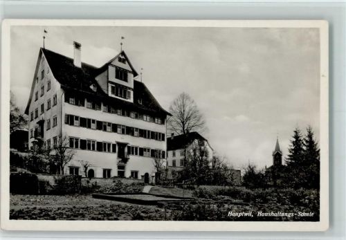 9213 Hauptwil 1929 Foto AK Haushaltungsschule , sehr gute Erhaltung AK