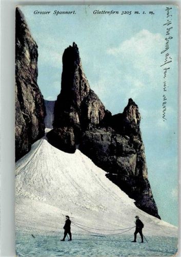 1911 Winter Großer Spannort Glattenfirn