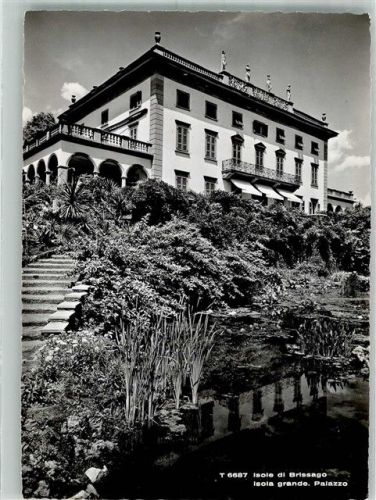 6614 Brissago Foto AK Isola grand Palazzo