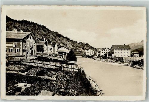 7522 La Punt-Chamues-ch Gebrauchsspuren Ponte am Albulapass