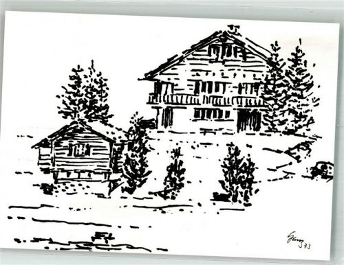 3963 Montana Foto AK Pension Nobis sign. Ganz