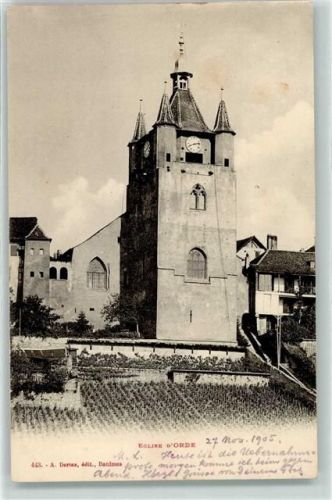 1350 Orbe 1905 - Kirche