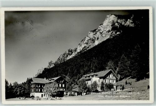 9497 Gaflei - Kurhaus Foto Risch-Lau Hüttenstempel