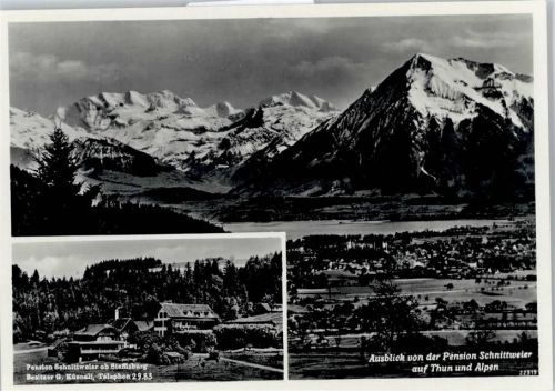 3612 Steffisburg - Pension Schnittweier, Thun, Alpen