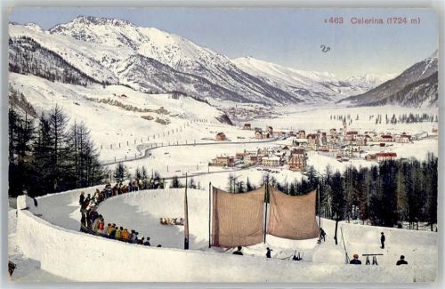 7505 Celerina/Schlarigna - Bobbahn Winter Sport