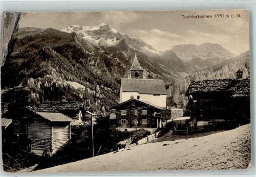 7064 Tschiertschen 1911 Gebrauchsspuren