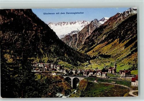 6487 Göschenen - mit dem Dammagletscher