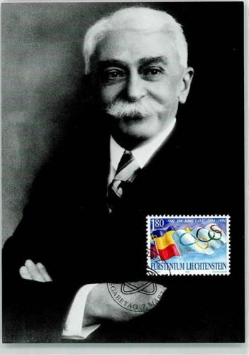 Gedenkmarken 100 Jahre Internationales Olympisches Komitee Pierre de Coubertin