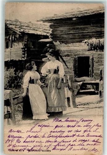 1815 Clarens 1904 - Costumes suisses Ort lt. Stempel