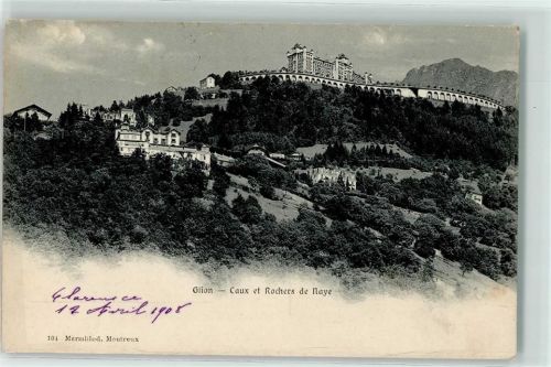 1823 Glion 1908 - Caux Rochers de Naye