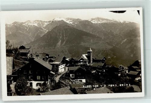 7250 Klosters - Ausblick Pensiion Erika