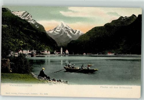 6454 Flüelen - Ruderboot