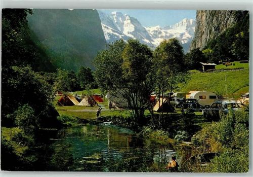 3822 Lauterbrunnen - Grosshorn Breithorn Campingplatz