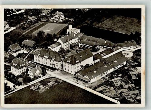 3612 Steffisburg Foto AK Fabrik ASTRA Fett und Ölewerke AG Feldpost