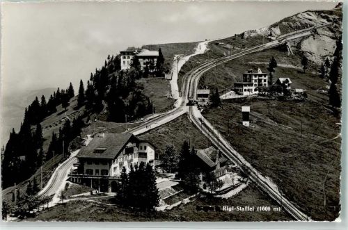 6410 Rigi Staffel - Bergbahn Felchlinhotel Hüttenstempel