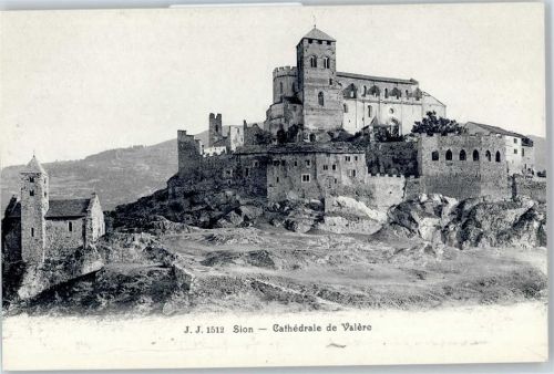 1950 Sion - Cathedrale de Valere