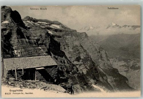 Guggihütte 1911 Foto AK Gasthaus Guggihütte