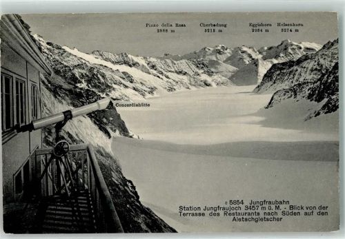 3801 Jungfraujoch - Aletschgletscher