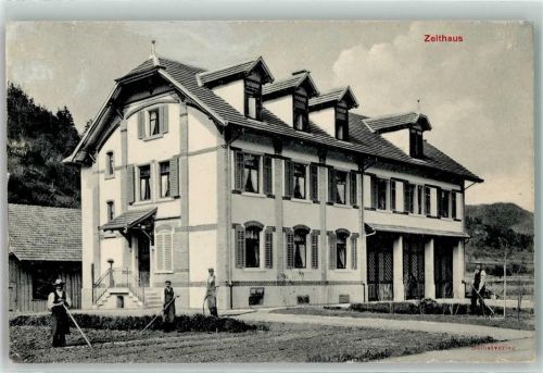 8487 Rämismühle 1909 - Zelthaus Gärtner Ort lt. Stempel