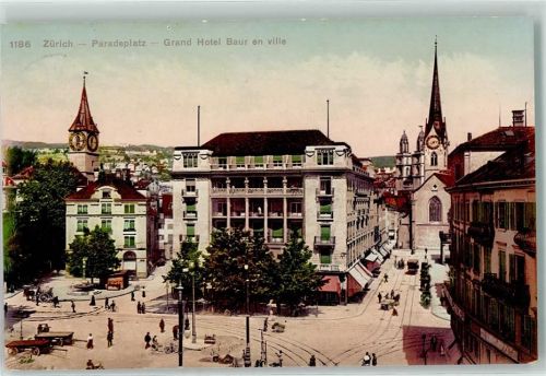8000 Zürich - Hotel Baur au Lac Paradeplatz