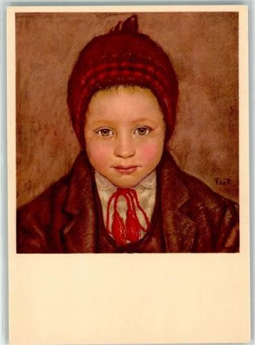 Zürich Hirtenbub aus Herens sign. F de Ribaupierre Ort lt. Verlag Pro Juventute Schweiz Künstlerkarte