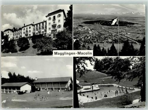2532 Magglingen Macolin Gebrauchsspuren Schwimmbad Eidg. Turn-und Sportschule
