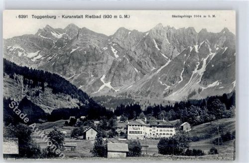 9651 Rietbad - Kuranstalt, Säntisgebirge