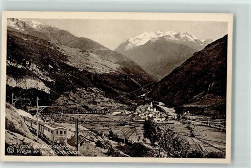 3930 Visp Viège - Lötschbergbahn Mischabelhörner