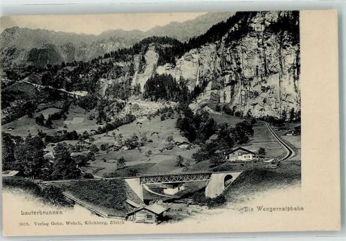 3822 Lauterbrunnen - Wengeneralpbahn