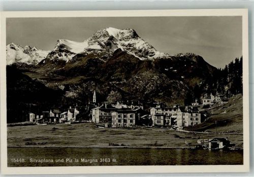 7513 Silvaplana Foto AK
