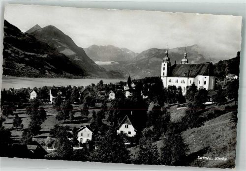 6060 Sarnen 1939 Foto AK Kirche