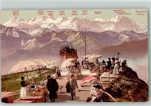 6410 Rigi Kulm - Touristen