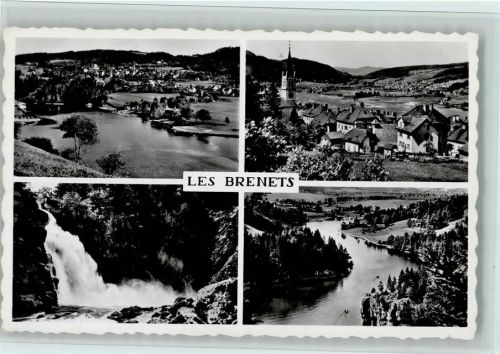 2416 Les Brenets - 4-Bildkarte
