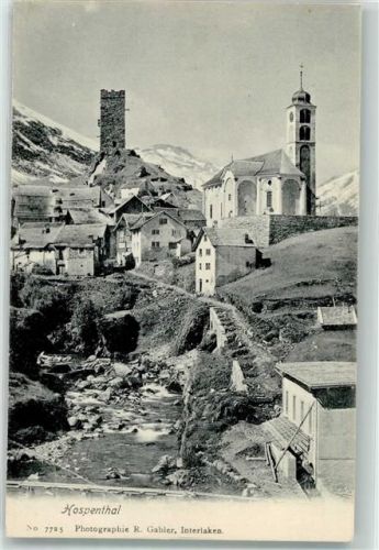 6493 Hospental - Kirche