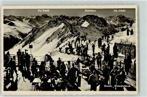 Weissfluhjoch - Terrasse