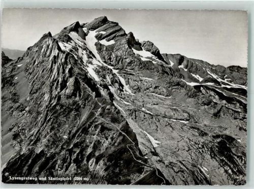 Säntis - Lysengratweg und Säntisgipfel