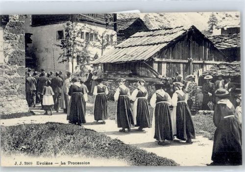 1983 Evolène - La Procession