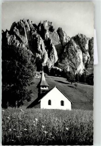 3766 Boltigen - Kirche Ort lt. Stempel