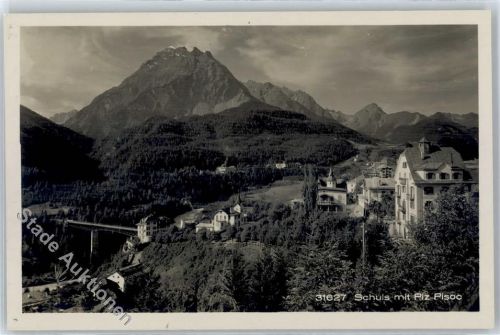 7550 Scuol Schuls - Piz Pisco, Viadukt